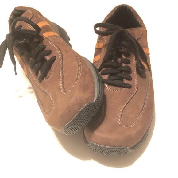 GoLite Men’s Brown/ Orange Hiking Shoes Size 12.5 - Picture 5 of 11